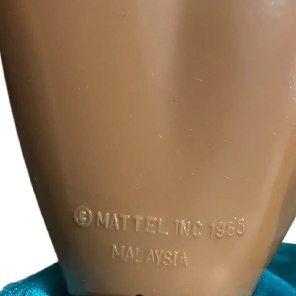 Mattel Barbie Teal Jumpsuit Barbie Doll EUC
